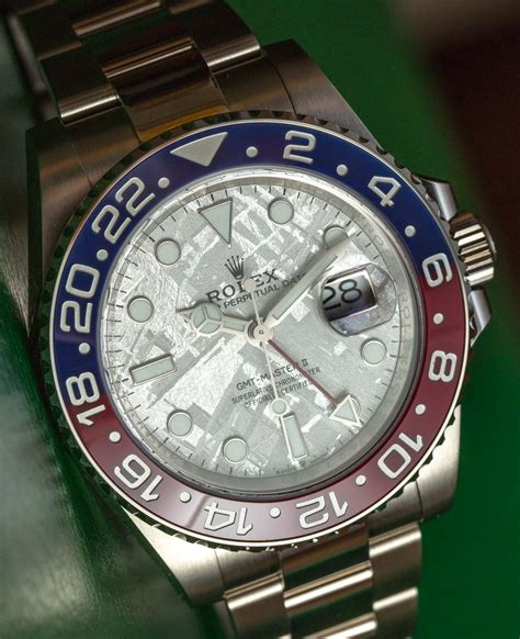 pepsi meteorite rolex|rolex meteorite dial day date.